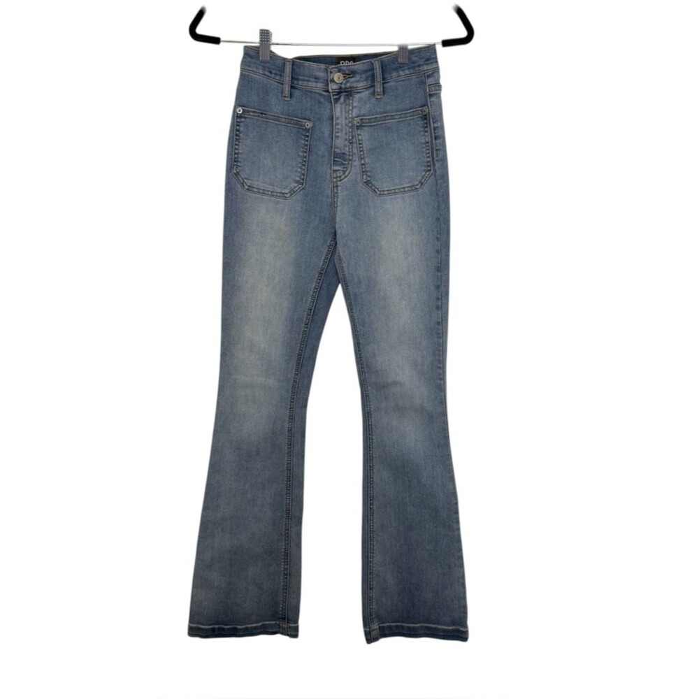 BDG Urban Outfitters Flare Jeans Medium Wash Stretch Boho Y2K W26